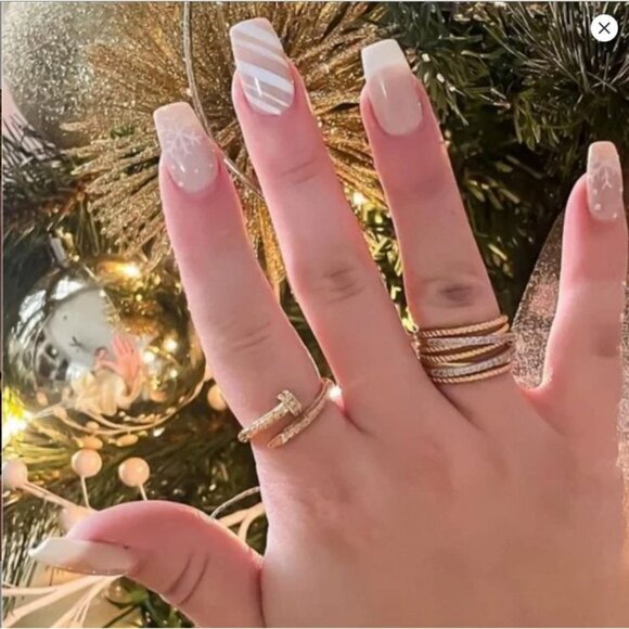 BRACHA Nail Ring in Gold One Size Womens Plated - Picture 7 of 7